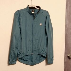 Canari Microlight Shell Cycling Jacket Fiji Blue - size Large